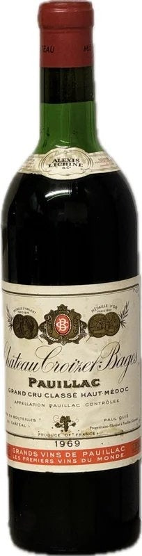 ChateauCroizetBages,1969RedWine