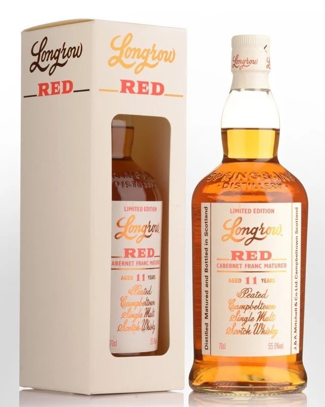 LongrowRedSouthAfricanCabernetFrancCaskMatured11YearOldCaskStrengthSingleMaltScotchWhisky(700ml)