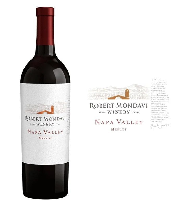 RobertMondaviNapaValleyMerlot2018(750ml)