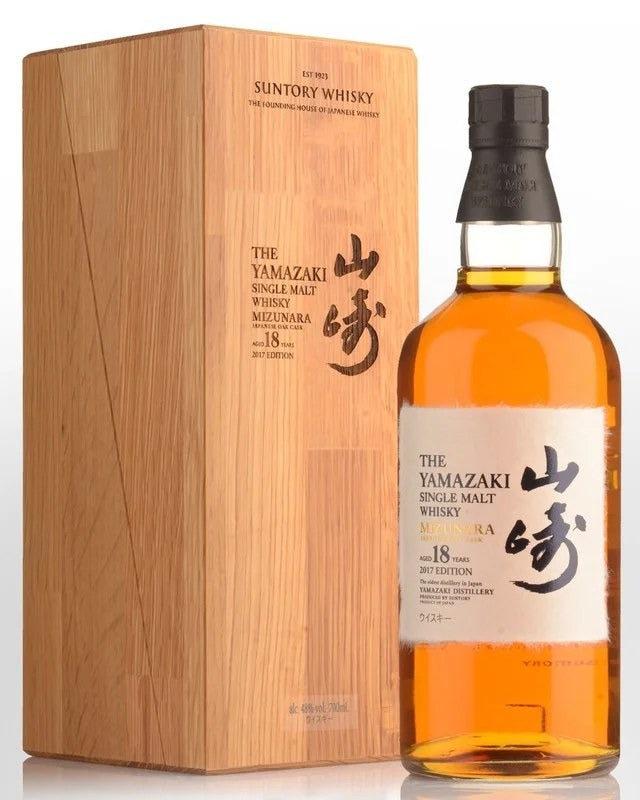 SuntoryYamazakiMizunaraOakCask18YearOldSingleMaltJapaneseWhisky(700ml)�017Edition