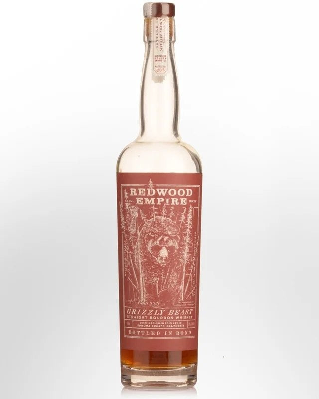 RedwoodEmpireGrizzlyBeastBottledinBondBourbonWhiskey(750ml)