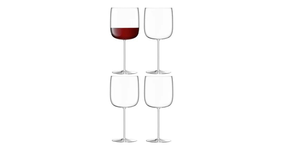 LSABoroughGrandCruWineGlasses–Clear660mlx4