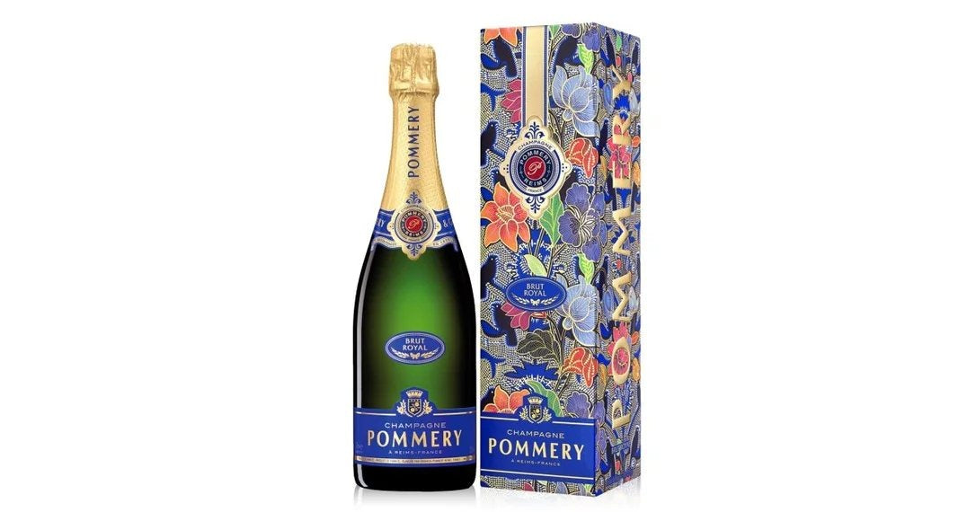PommeryBrutRoyalNVChampagne75clGiftBox