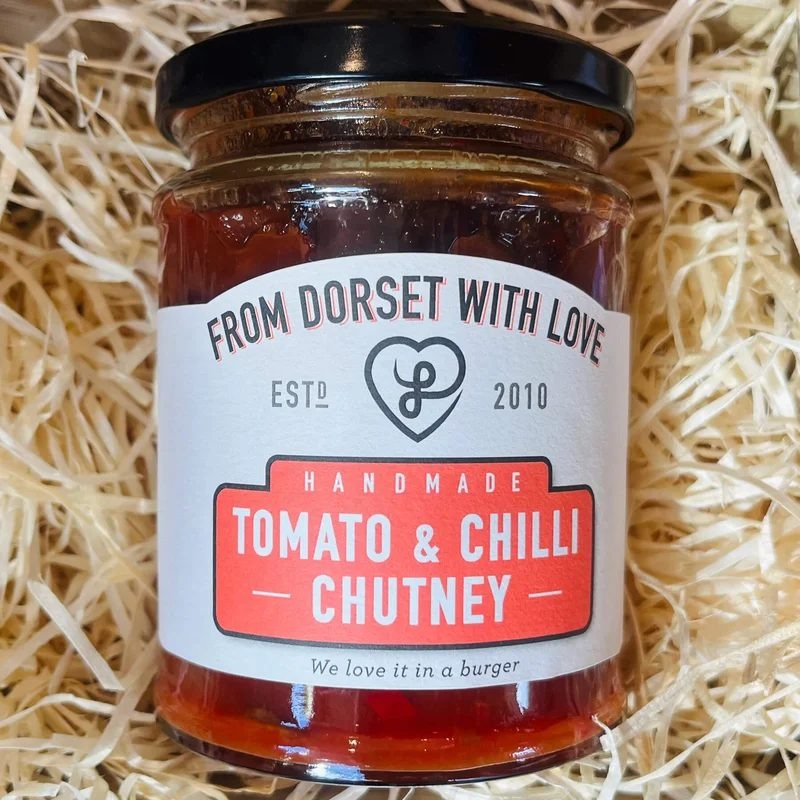FromDorsetWithLoveTomatoAndChilliChutney290g