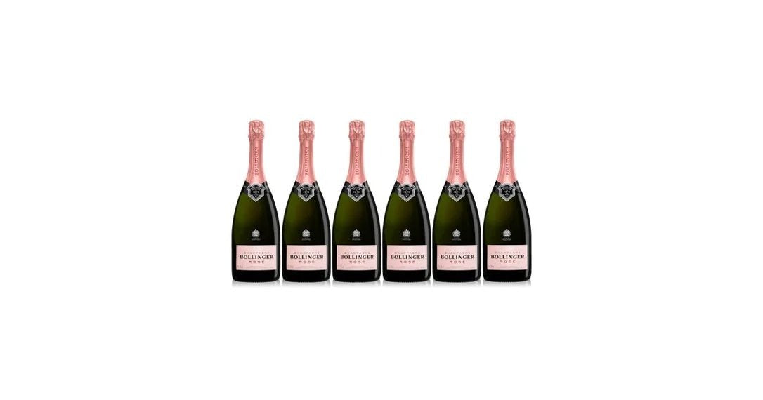 BollingerRoséChampagneCaseDeal6x75cl