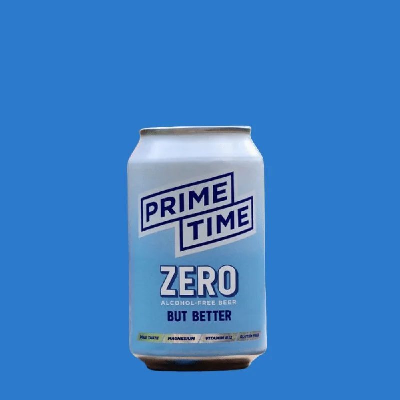 PrimeTime‘Zero’AlcoholFreeLager(0.5%ABV)
