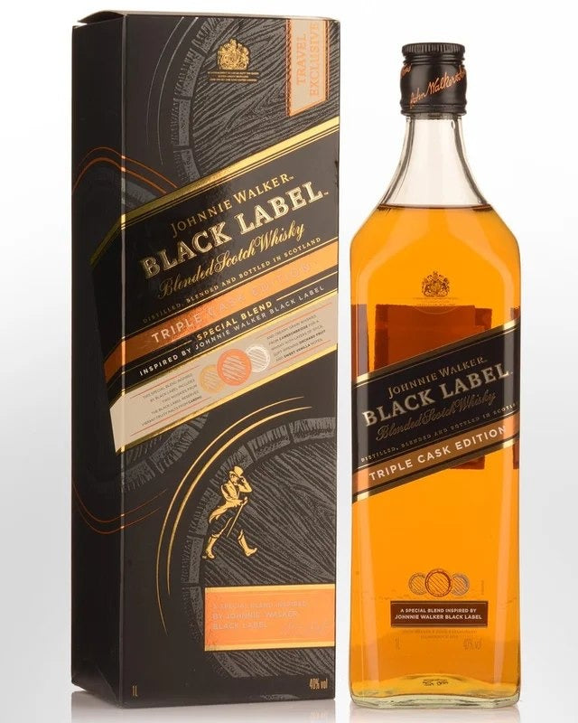 JohnnieWalkerBlackLabelTripleCaskEditionBlendedScotchWhisky(1000ml)