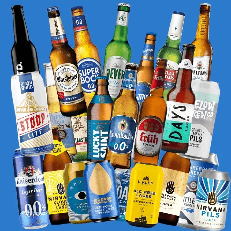 LagerLout’12or24AlcoholFreeBottleWisePack(0.5%ABV)