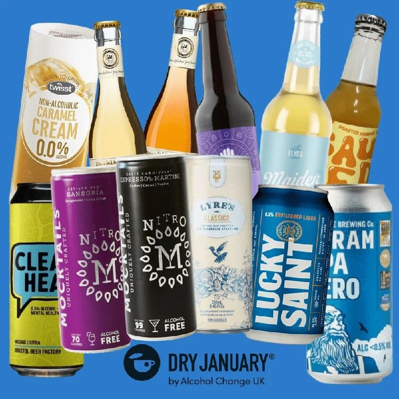 TheDryJanuaryDiscovery12Pack|12AlcoholFreeDrinks