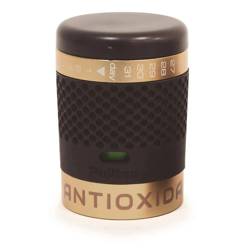 PulltexAntiOxChampagne&SparklingWinePreserver&Stopper–Black/Gold