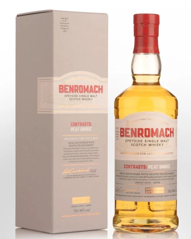BenromachContrastsPeatSmokeSingleMaltScotchWhisky(700ml)