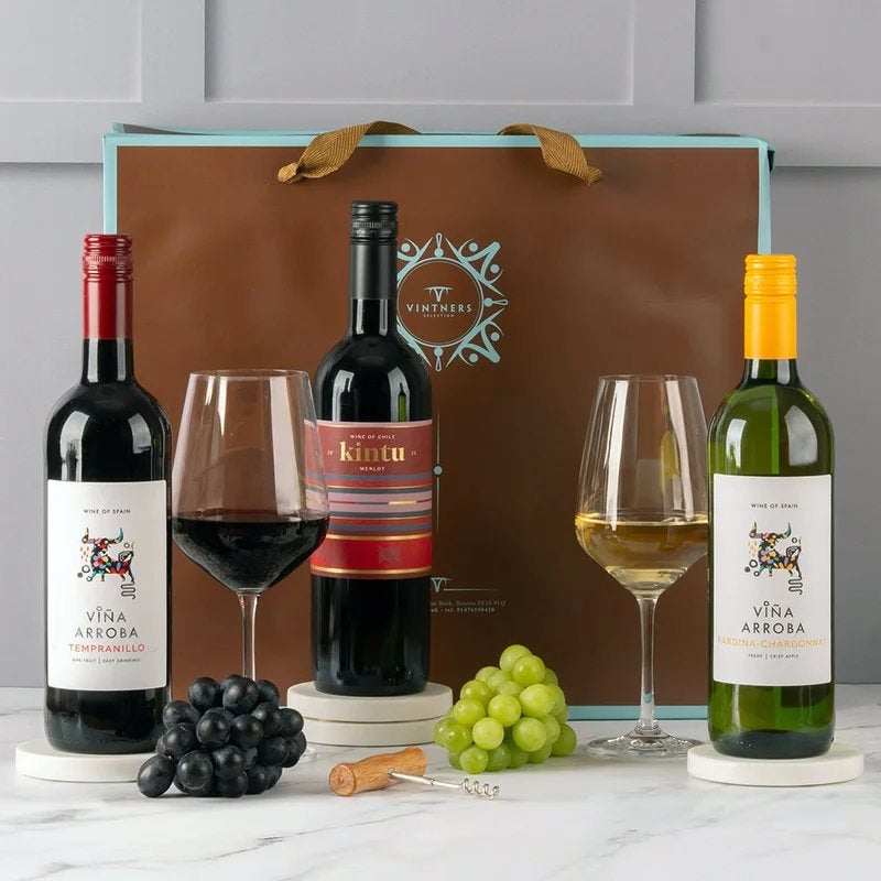 ChristmasHolidaysWineTrio