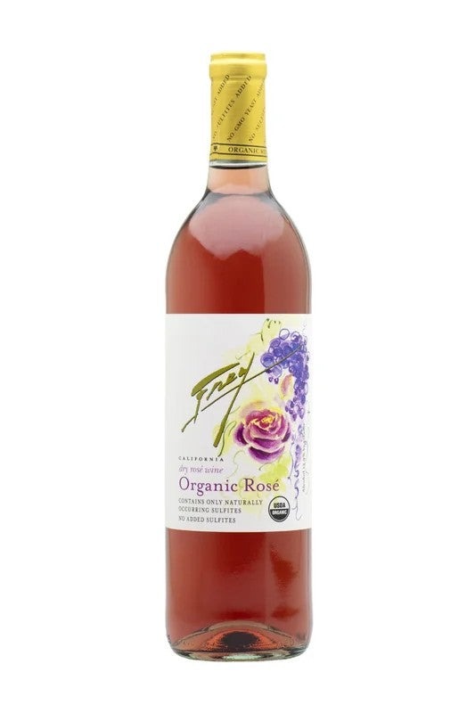 DAMAGEDLABEL:FreyOrganicRoseNV(750ml)