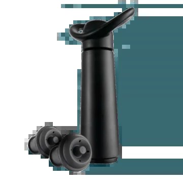 WineVacuumPump+TwoStoppers–WineSaver–Vacuvin–Ref1627