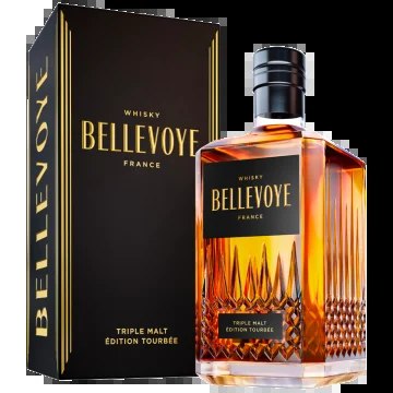 WhiskyFrançais–Bellevoye–ÉditionNoirTourbée–PresentationCase