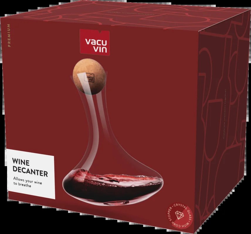VacuVinWineCyrstalGlassDecanter