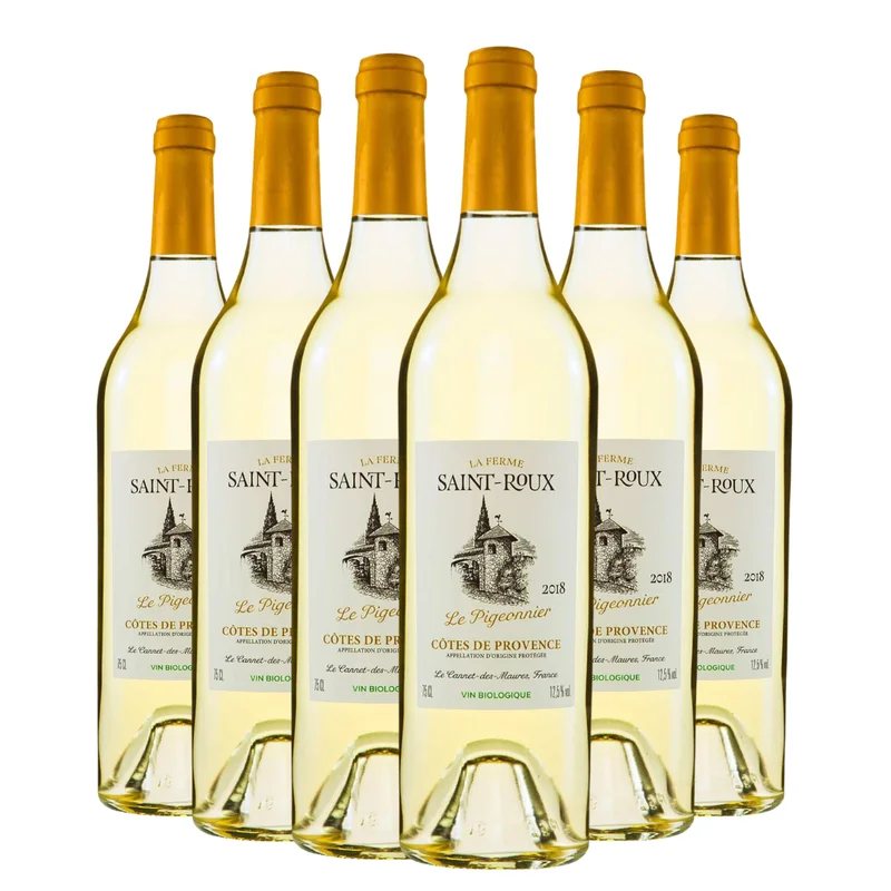 White2019AOPCôtesdeProvence–LePigeonnierWhite