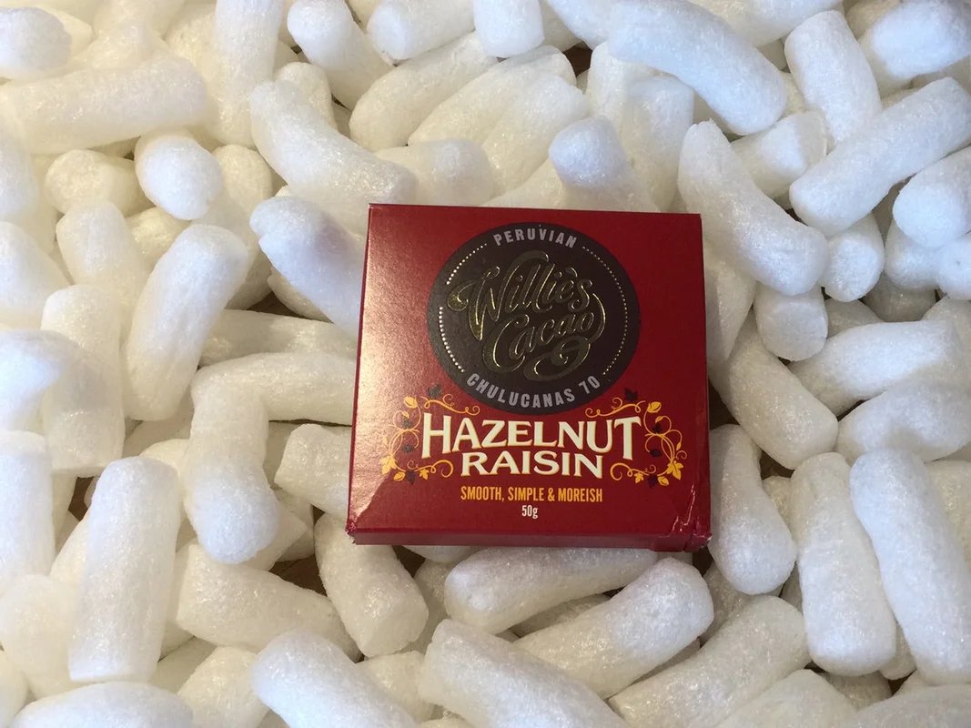WilliesHazelnutRaisin,darkchocolatewithhazelnutsandraisins