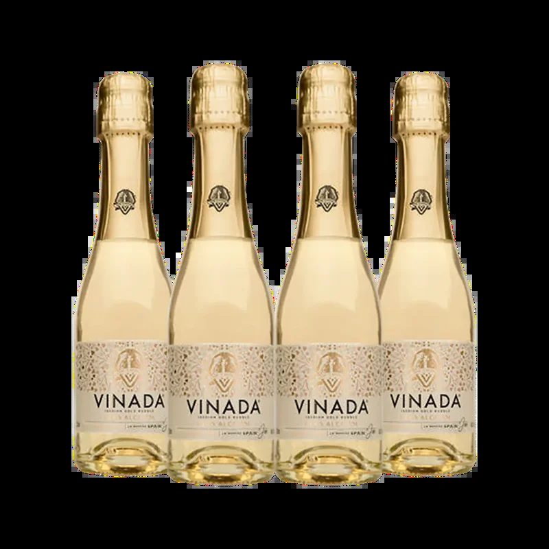 VinadaSparklingGold200mlPiccoloGift–4Bottles