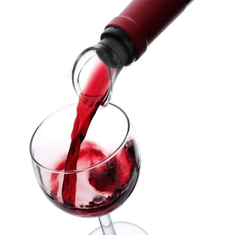 VacuVinWinePourer/Server–Clear–Setof2