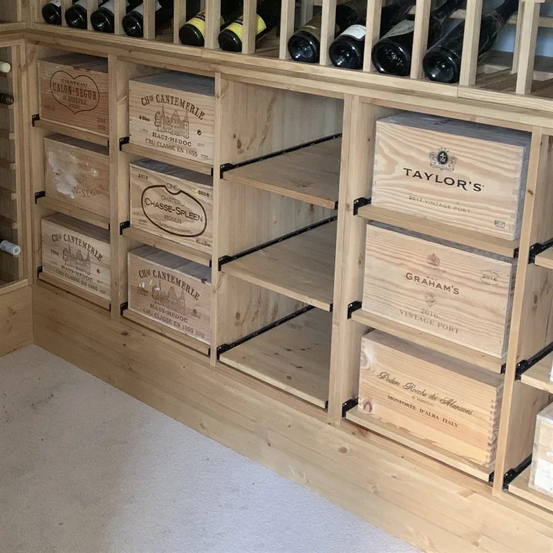 WoodenWineBottleCaseRack–3DrawerHigh
