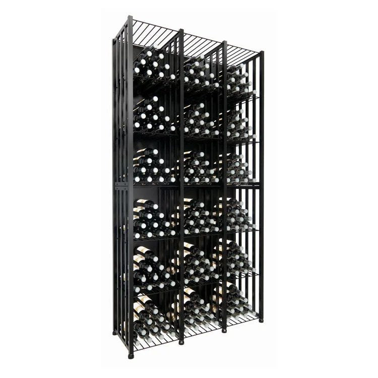 VintageViewFreeStandingTallCase&CrateBin288WineBottleStorage–Black