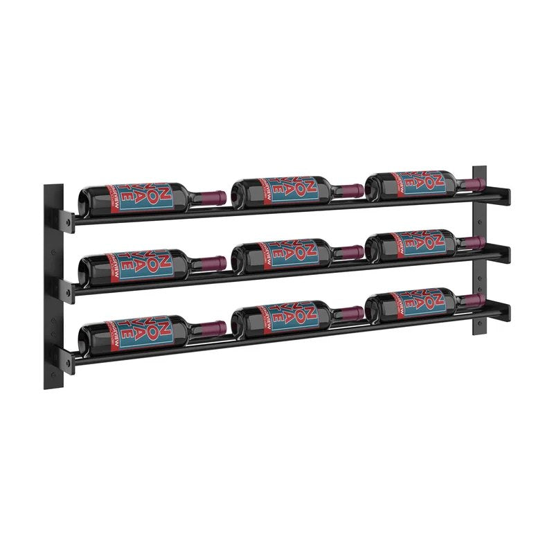 VintageViewEvolutionWallMountedWineWall381mm–3Column,9>27BottleWineRack
