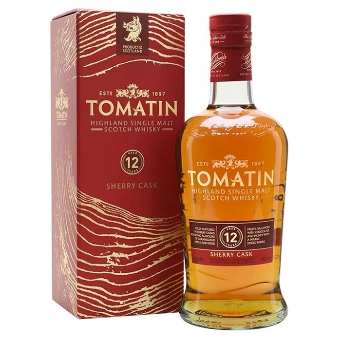 Tomatin12YearOld,SherryCask,HighlandSingleMaltWhisky