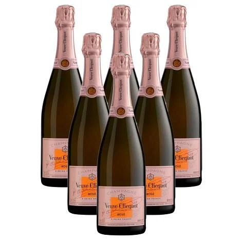 VeuveClicquotBrutRoséNVChampagne6ChampagneCase