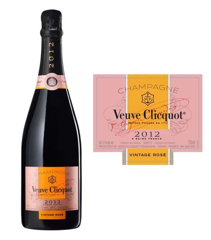 VeuveClicquotVintageBrutRose2012(750ml)