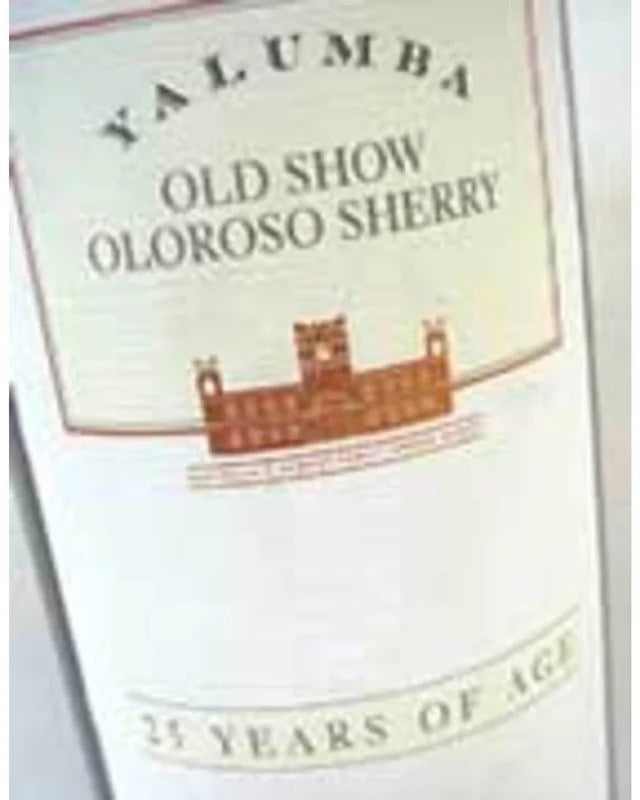 YalumbaMuseumRelease25YearOldShowOlorosoSherry