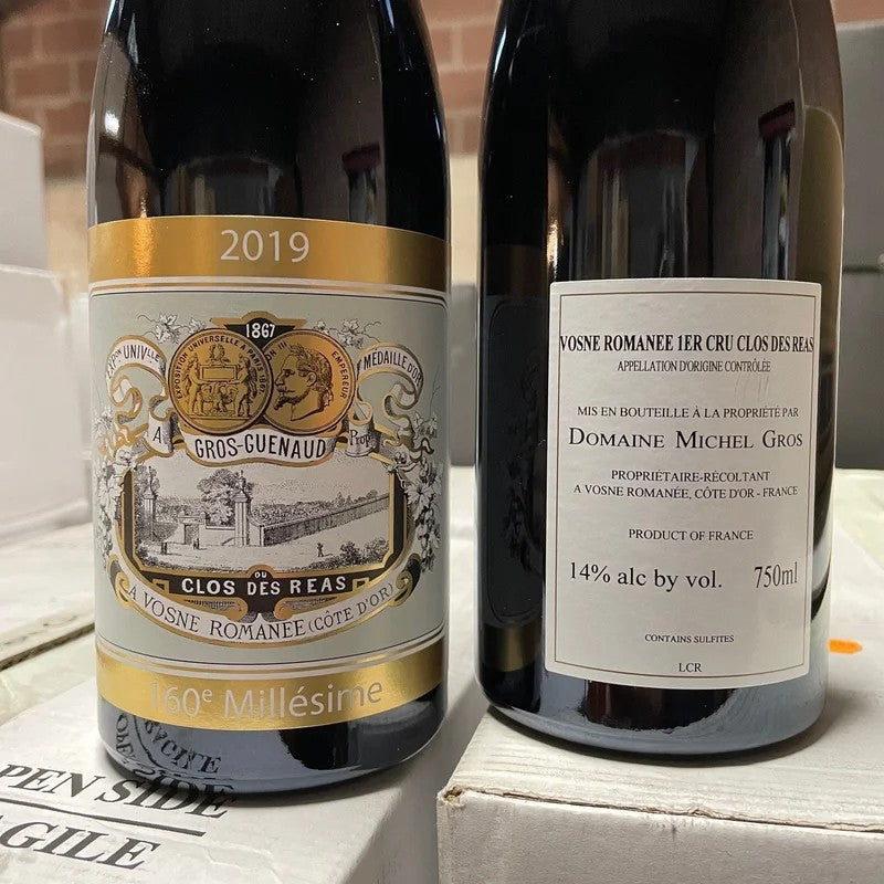 VosneRomanee1erCruClosdeReas2019,MichelGros