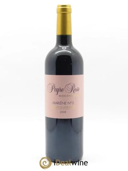 VindeFrance(anciennementCoteauxduLanguedoc)PeyreRoseMarlènen°3MarlèneSoria2008