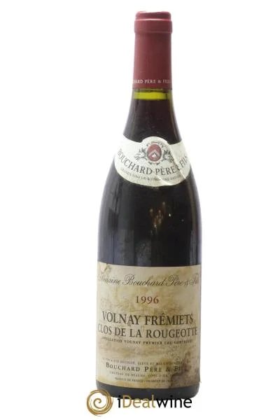 Volnay1erCruFrémiets–ClosdelaRougeotteBouchardPère&Fils1996