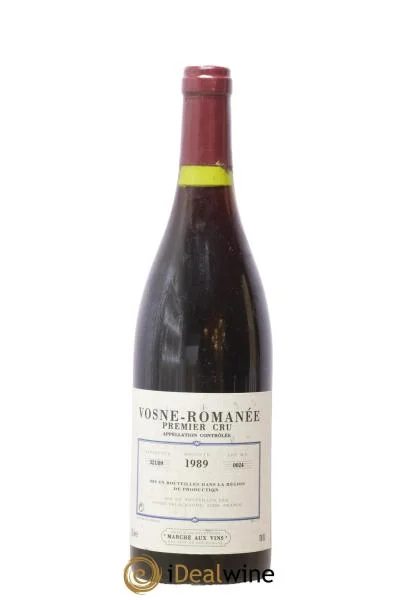 Vosne-Romanée1erCruMarcheauxvinsembouteilléparPierreDelachaume1989