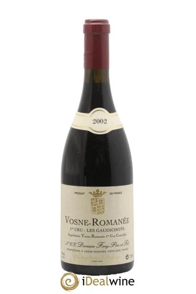 Vosne-Romanée1erCruLesGaudichotsForeyPèreetFils(Domaine)2002