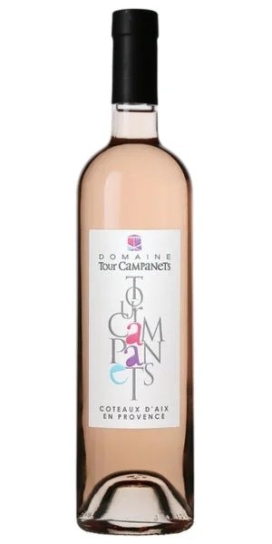 DomaineTourCampanets,Coteauxd’Aix-en-ProvenceRosé,2024