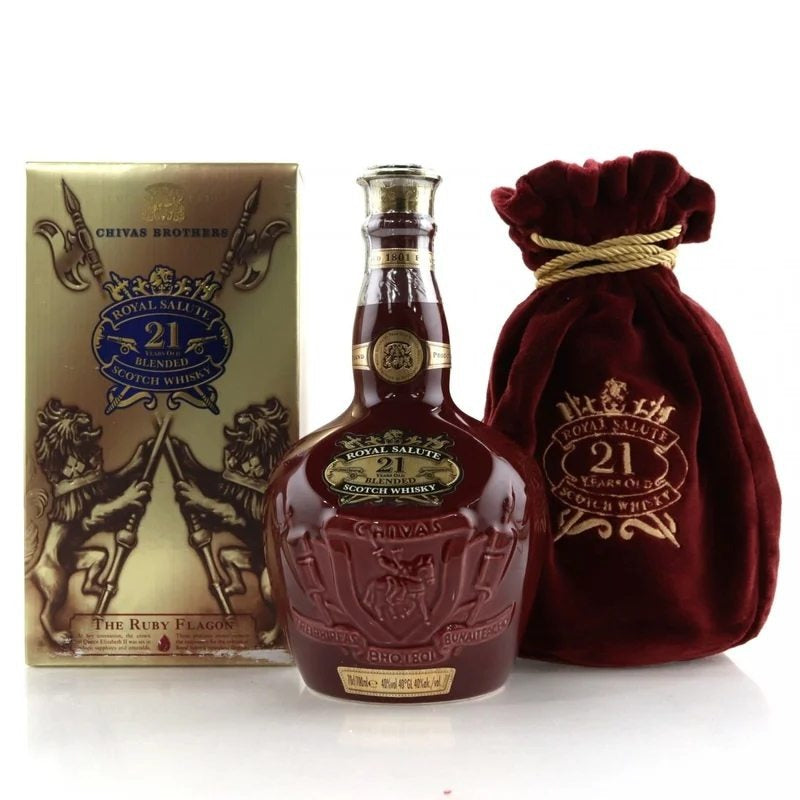 ChivasRegal21YearOldRoyalSalute–Red/Ruby