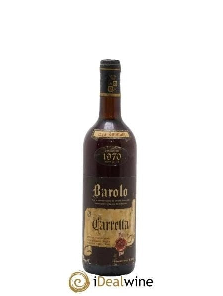 BaroloDOCGCannubiCarretta1970