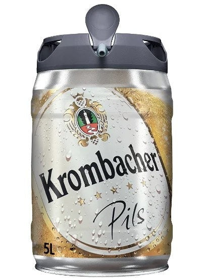 Krombacher,PilsnerLager,5LPartyKeg