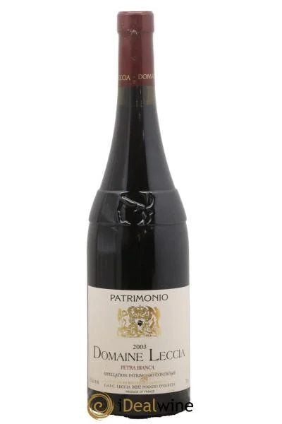 PatrimonioPetraBiancaDomaineLeccia2003