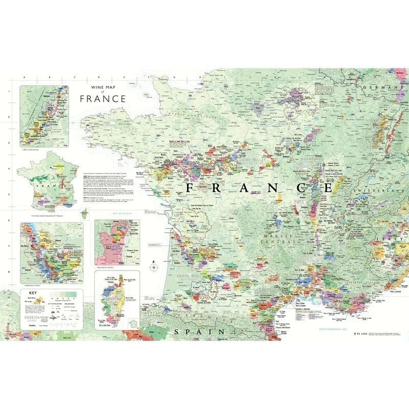 DeLong’sWineMapofFrance–WineRegions