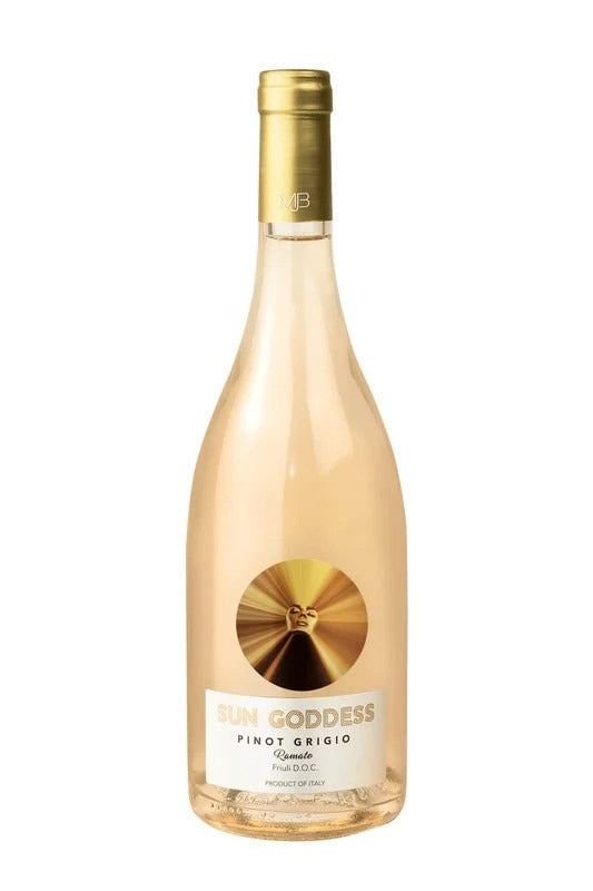 REMAININGSTOCK:SunGoddessbyMaryJBligePinotGrigioRamato2021(750ml)