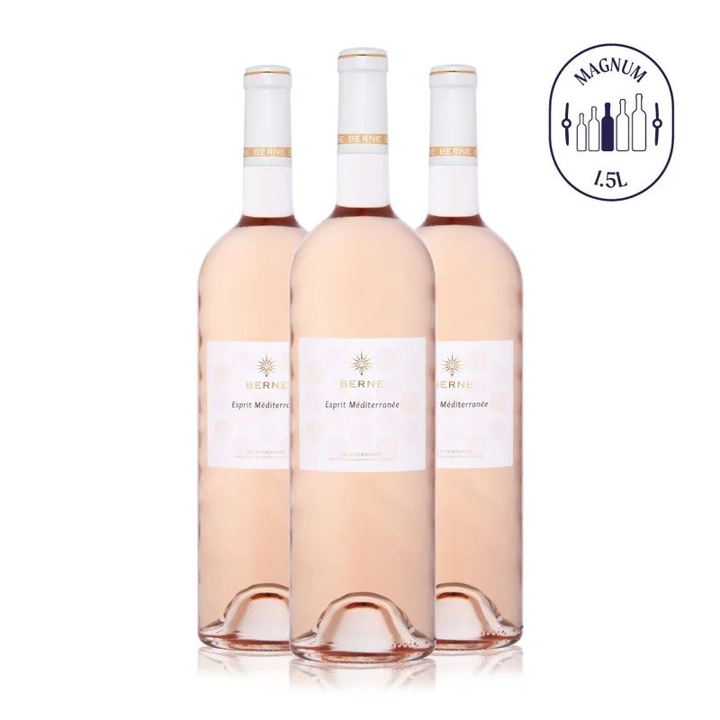Rosé2020IGPMéditerranéeMAGNUM–BerneEsprit1.5L