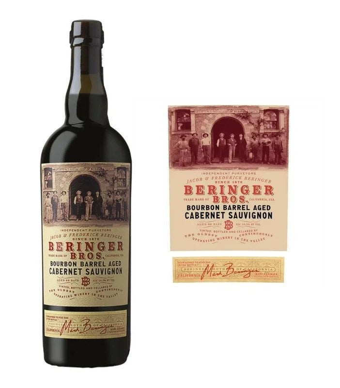 REMAININGSTOCK:BeringerBros.BourbonBarrelAgedCabernetSauvignon2022(750ml)