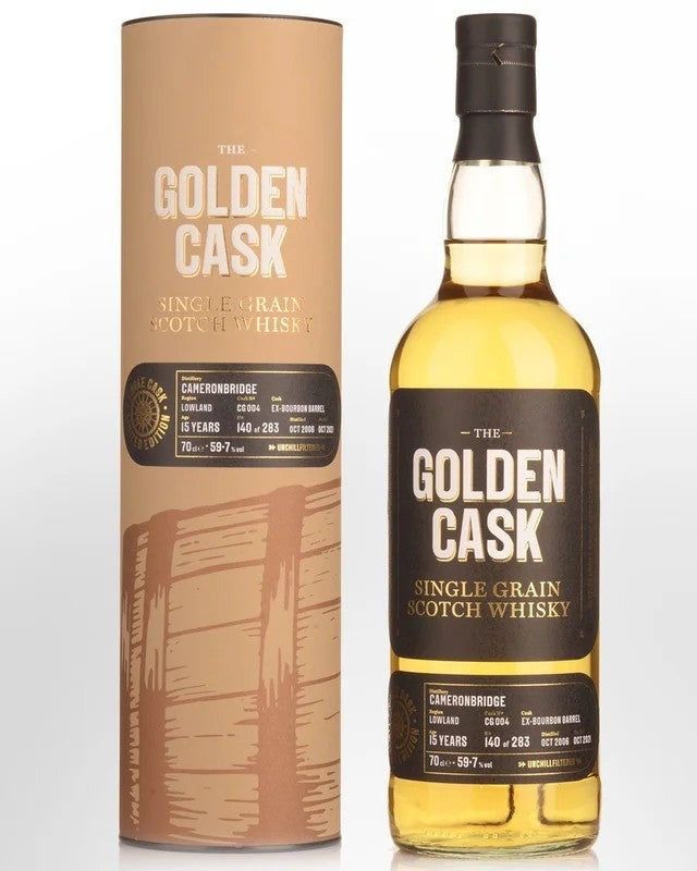 2006HouseofMacDuffTheGoldenCaskCameronbridge15YearOldCaskStrengthSingleGrainScotchWhisky(700ml)