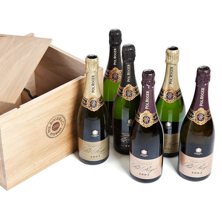 PolRogerCollectionâ€?Bottles2002
