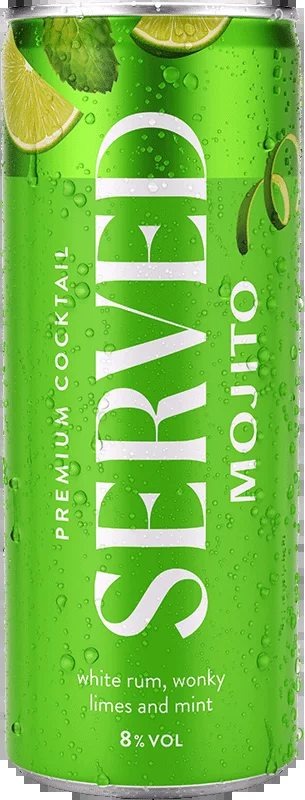 ServedMojitoCocktail25clCan
