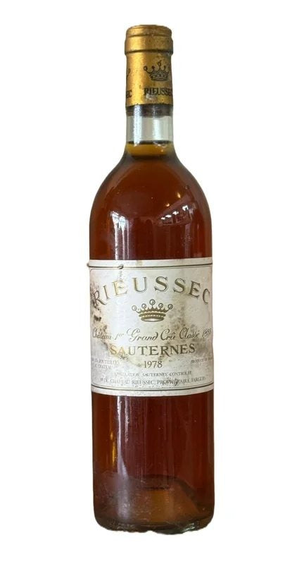 ChateauRieussec,1978SweetWine