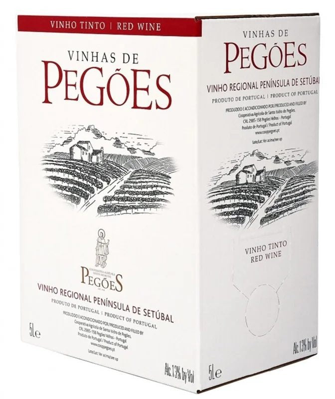 Pegoes,SantoIsidroRed–10LtrBagInBox1000cl